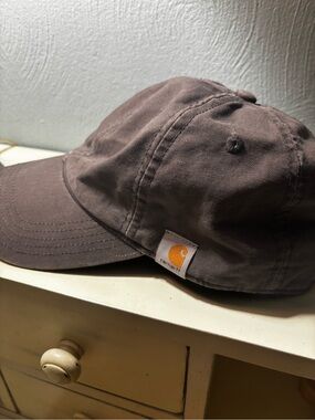 Women’s Carhartt charcoal grey Washed Canvas Baseball Cap